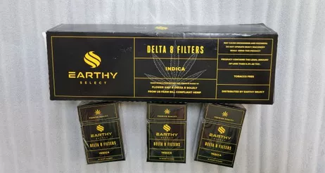Earthy Delta-8 Filters Indica 20 count smokes