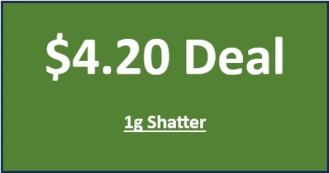 $4.20 1g Shatter