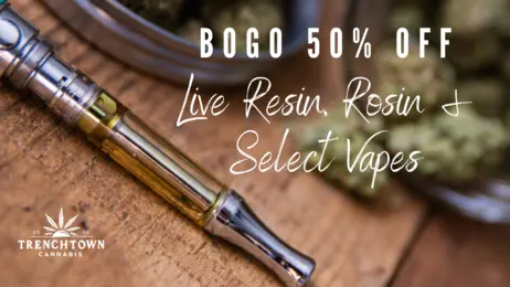 BOGO 50% off Select Concentrates
