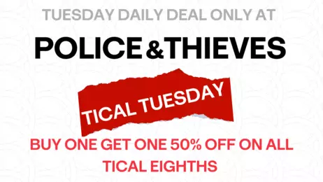Tuesday Daily Deal - TICAL Tuesday - Buy one get one 50% off on all TICAL Eighths