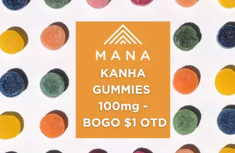 Kanha Gummies 100mg - BOGO $1 OTD