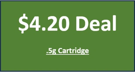 $4.20 .5g Distillate Cartridge