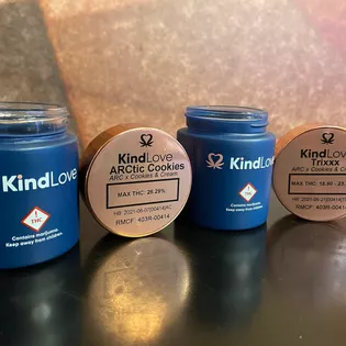$150 Ounce Kind Love Recreational Prepack Jars