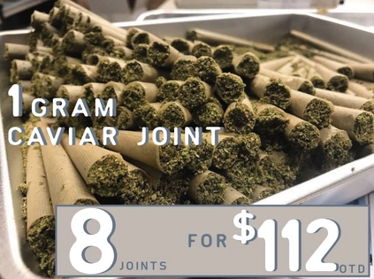 $84 (Pre-Tax) for 8 Kayak Caviar Pre-Rolled Joints