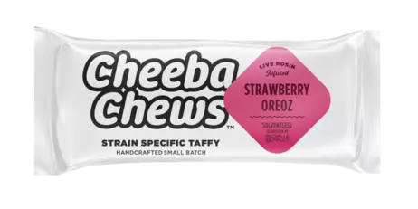 Recreational $25 Cheeba Chews 100mg Rosin Chews