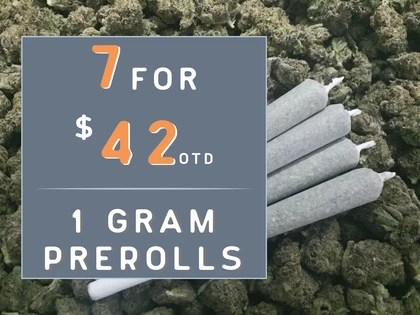 $31.50 (Pre-Tax) for 7 Pure Greens Pre-Rolled Joints