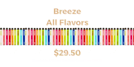 Breeze ALL Flavors $29.50