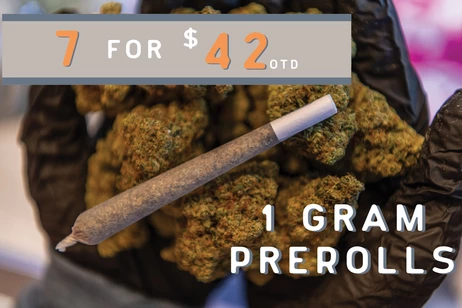$31.50 (Pre-Tax) for 7 Pure Greens Pre-Rolled Joints