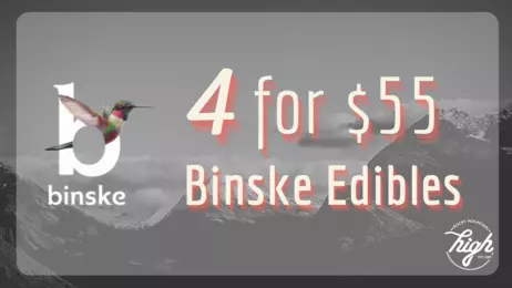 4 for $55 | Binske Edibles