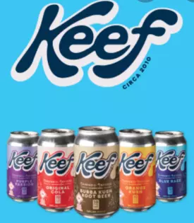 4 pack of Keef 10mg drinks for $20