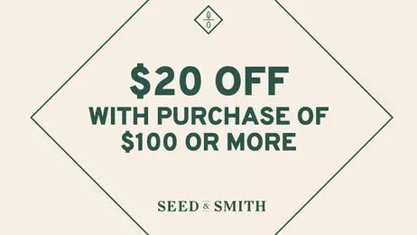 $20 OFF with Purchase of $100 or More