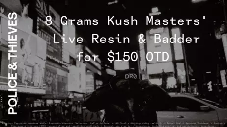 8 Grams of Kush Masters Live Badder and Sugar for $150 OTD!