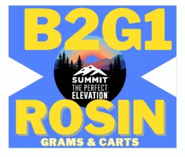 B2G1 Summit Rosin Carts and Grams