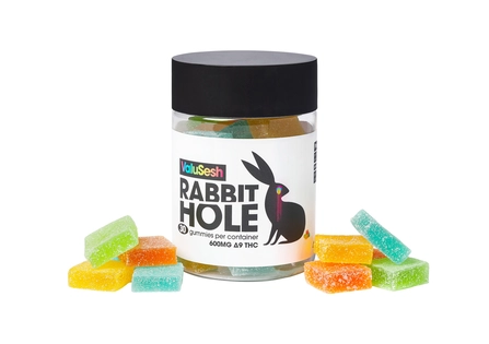 $20 Rabbit Hole Delta-9 THC Gummies 600mg