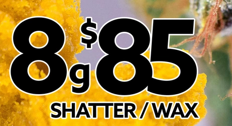 8g for $85 | Wax & Shatter