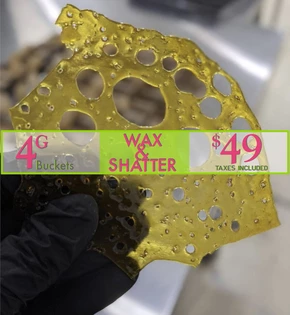 $38.92 (Pre-Tax) for a 4G Bucket of Kayak Wax or Shatter