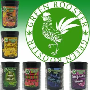 250mg Green Rooster Gummies $18 OTD