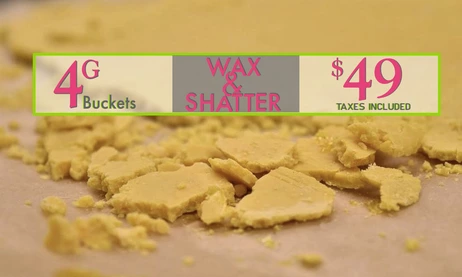 $38.92 (Pre-tax) for a 4G Bucket of Kayak Wax or Shatter