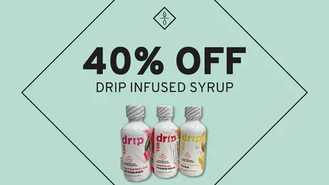 40% OFF Drip Infused Syrup